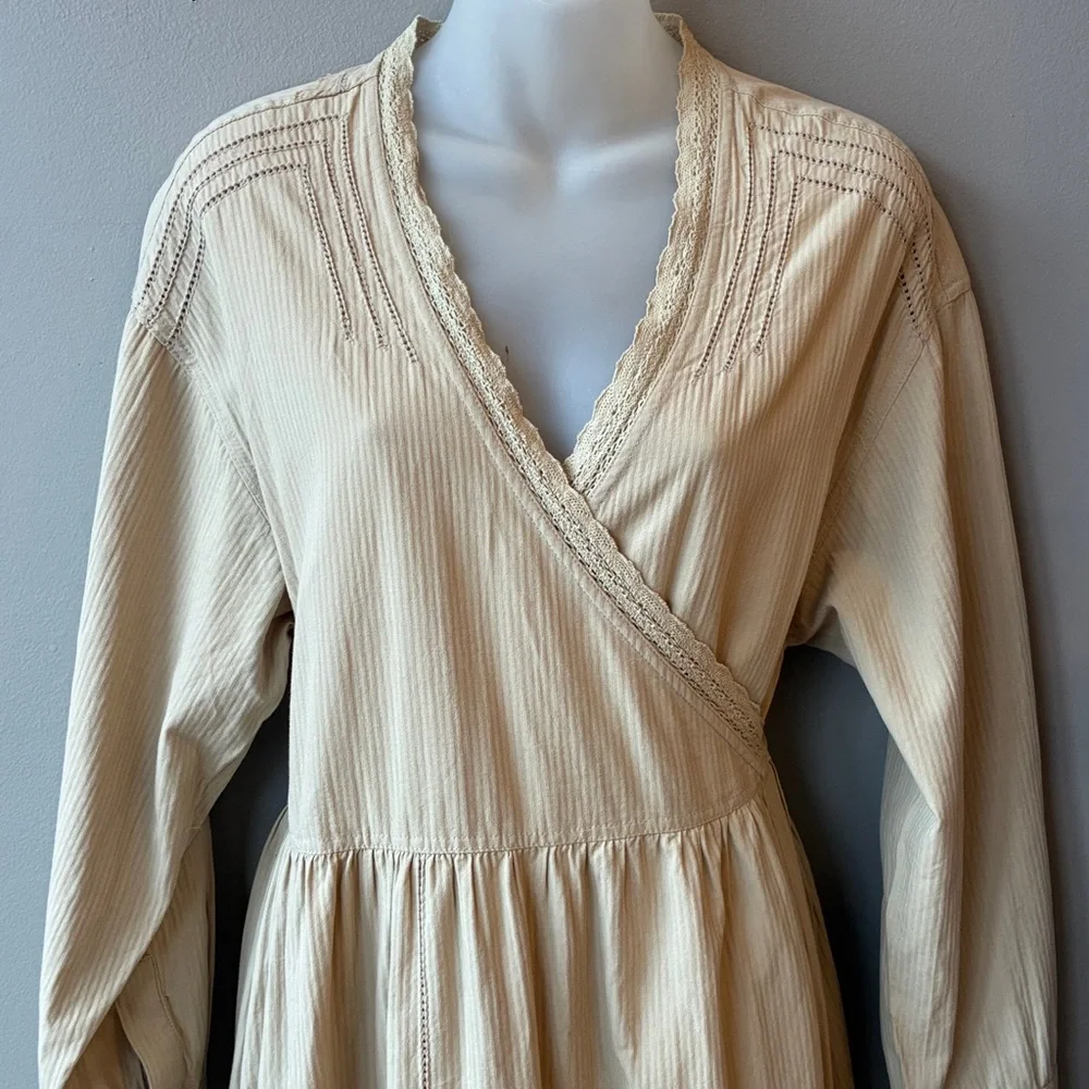 Intimately Free People Out West Duster Morning Robe Maxi Dress, M/L - Picture 4 of 9